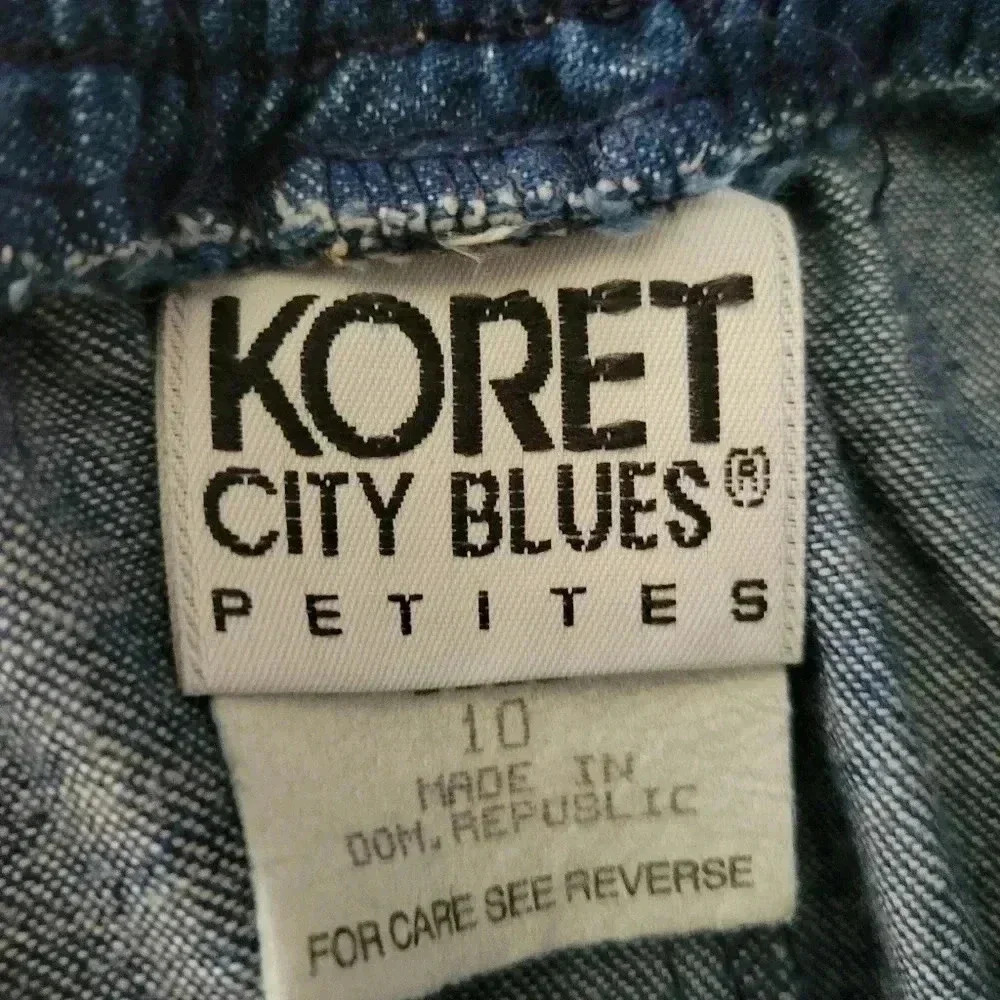 Koret City Blues Skirt 10 NWOT - Picture 4 of 5